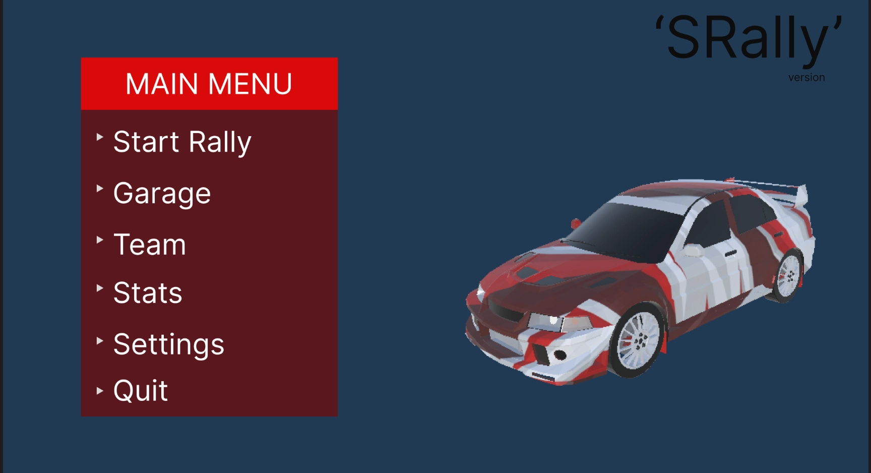 Quadrival Menu UI Plan